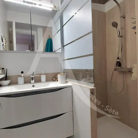 T2 Sur Zone Pietonne, A Quelques Pas Des Plages Sète