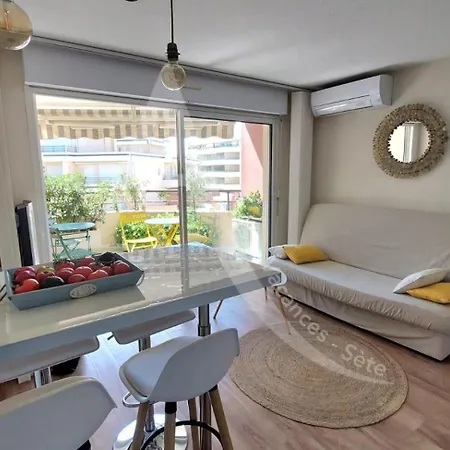 Apartment T2 Sur Zone Pietonne, A Quelques Pas Des Plages Sete